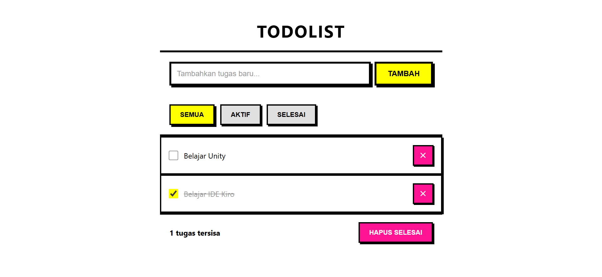 ToDoList.App By IDE Kiro